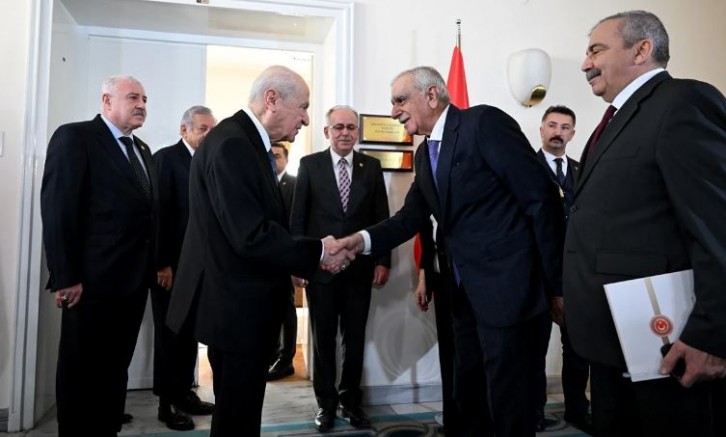 Ankara'da kritik zirve!: DEM Parti heyeti Bahçeli ile görüştü
