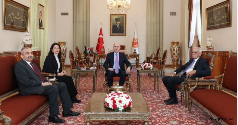 DEM Parti İmralı sonrası ilk görüşmeyi Numan Kurtulmuş ile yaptı