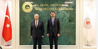 ABB Başkanı Mansur Yavaş, Bakan Murat Kurum'u ziyaret etti
