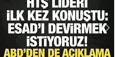 Muhalifler Rasten'i ele geçirdi! HTŞ lideri: Esad'ı devirmek istiyoruz