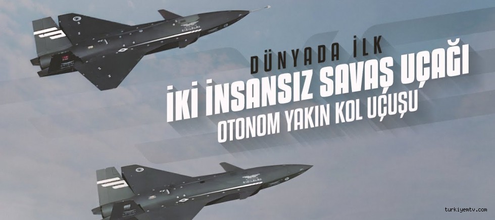 Kızılelma'nın kol uçuşu dünyada olay oldu
