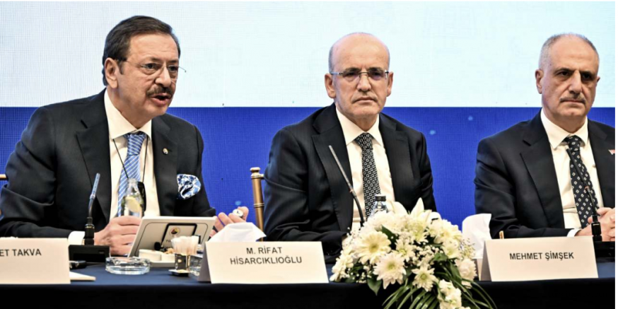 Mehmet Şimşek'in TOBB ziyaretinde tartışma çıktı! 