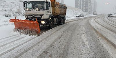 ABB, Ankara'da Kar Yağışına Bin 985 Araç ve 2 Bin 621 Personelle Hazır
