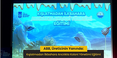 ABB Ankara'nın İlçelerinde Arıcılık Eğitimi Verdi