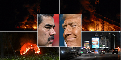 ABD'den Venezuela'ya hava saldırısı! Trump: Maduro ve eşi yakalandı