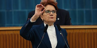 Akşener elinde kurşunla konuştu: Şimdi bizi bu kurşun mu sindirecek!