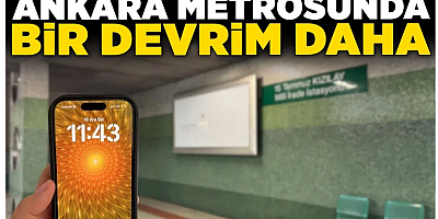 Ankaralılara müjde! Ankara metrosunda bir devrim daha!