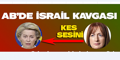 Avrupa Birliği'nde iki kadın İsrail için birbirine girdi