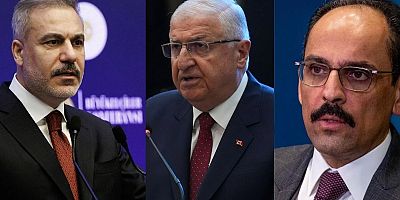 Bakan Fidan, Bakan Güler ve MİT Başkanı Kalın, Şam'da..