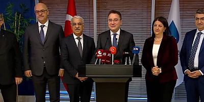 DEM Parti ile görüşen Ali Babacan Erdoğan'a çağrı yaptı