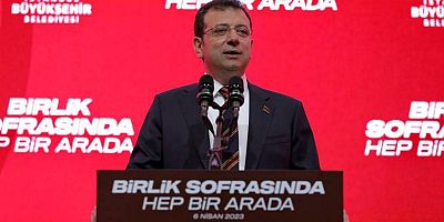 Ekrem İmamoğlu, bugün “Birlik Sofrasında Hep Bir Arada” başlığıyla düzenlenen iftarda konuştu