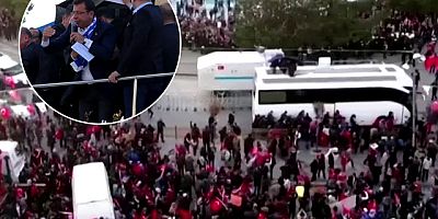 Erzurum'da miting provokasyonu! Bakan Soylu: 2 PKK'lı yasal dinlemeye takıldı