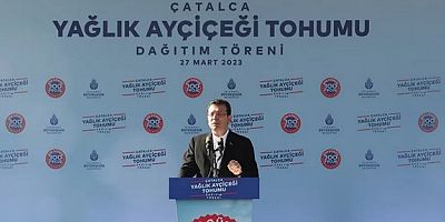 İBB, çiftçilere 1152 torba yağlık ayçiçeği tohumu dağıttı 