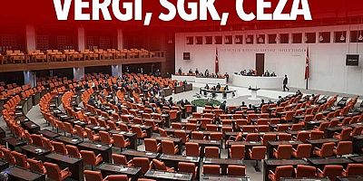 Kamuya olan borçların yapılandırılması teklifi TBMM'de kabul edildi