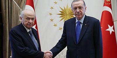 Kılıçdaroğlu'nun adaylığının açıklanmasının ardından Erdoğan, Bahçeli ile görüştü