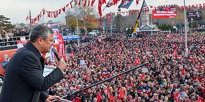 Özgür Özel'in 76'ncı adresi Edirne! 