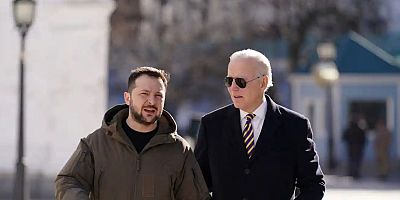 Savaşın birinci yılına girerken Biden'dan Kiev'e sürpriz ziyaret