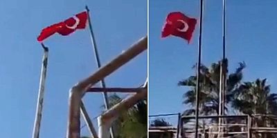 Suriye sınırında Türk bayrağına saldırıya soruşturma:Açık bir provokasyondur